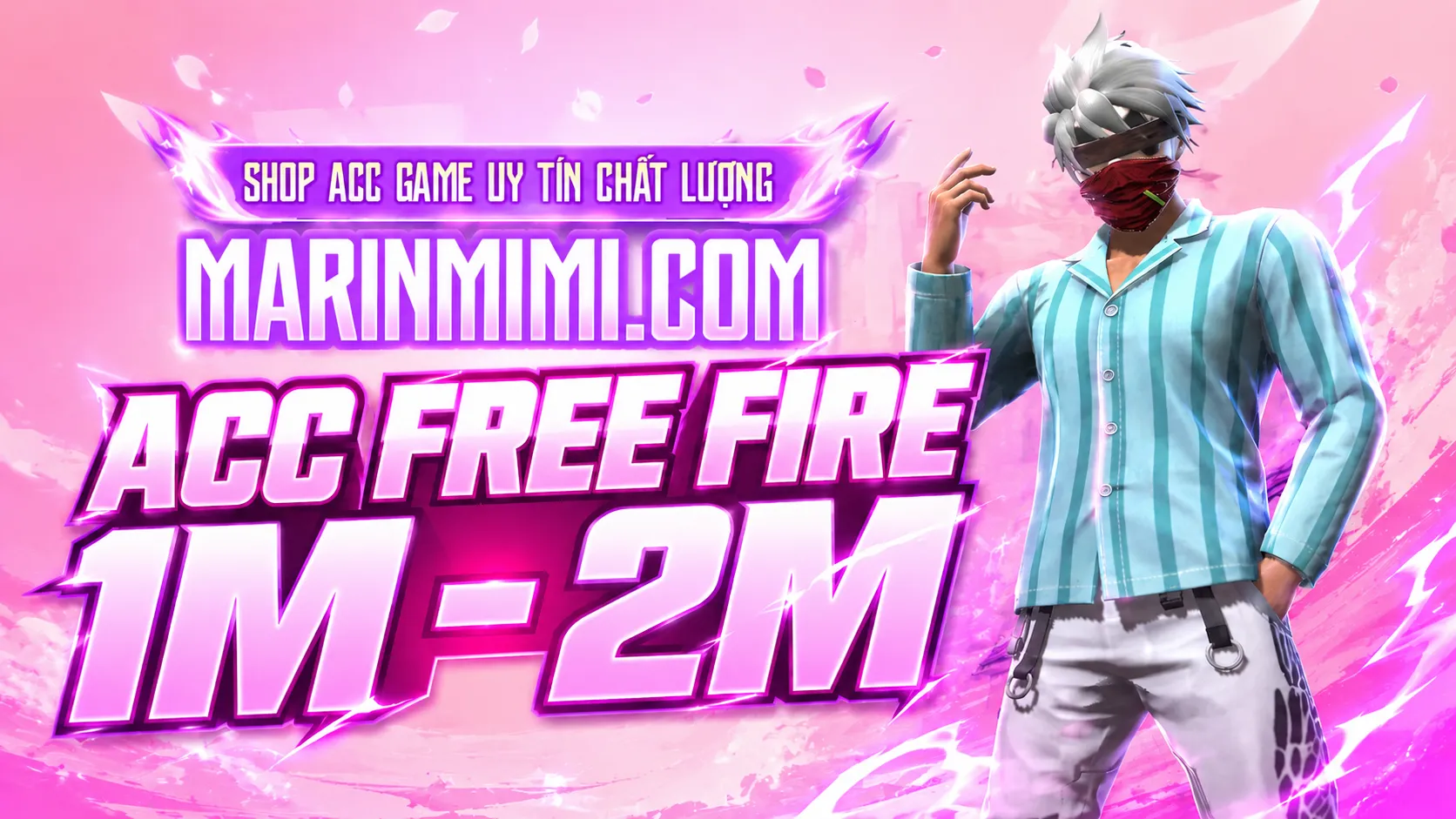 ACC FREE FIRE 1M - 2M